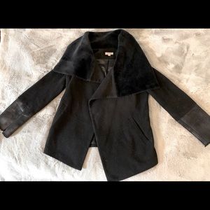Barney’s wool blend coat